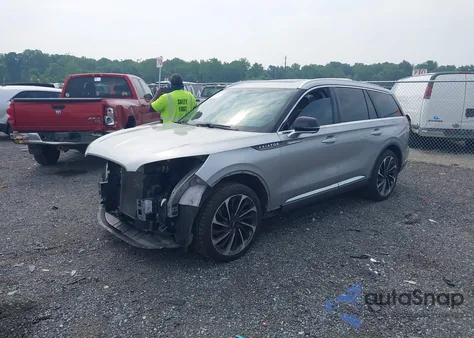 2020 Lincoln Aviator Reserve из США, поврежденный, VIN 5LM5J7XC8LGL32204